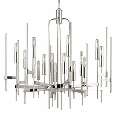 Hudson Valley Bari 16-LT Chandelier - Polished Nickel - 9916-PN