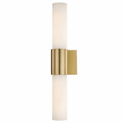 Hudson Valley Barkley 2-LT Wall Sconce - Aged Brass - 8210-AGB