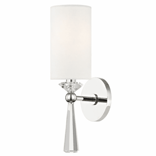 Hudson Valley Birch 1-LT Wall Sconce - Polished Nickel - 9951-PN