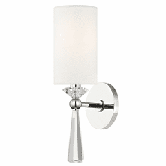 Hudson Valley Birch 1-LT Wall Sconce - Polished Nickel - 9951-PN