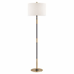 Hudson Valley Bowery 1-LT Floor Lamp - Aged Old Bronze - L3724-AOB Hudson Valley Bowery 1-LT Floor Lamp - Aged Old Bronze - L3724-AOB
