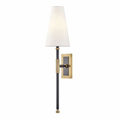 Hudson Valley Bowery 1-LT Wall Sconce - Aged Old Bronze - 3721-AOB