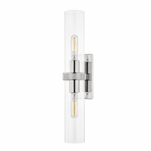 Hudson Valley Briggs 2-LT Wall Sconce - Polished Nickel - 5302-PN