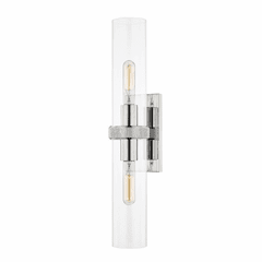Hudson Valley Briggs 2-LT Wall Sconce - Polished Nickel - 5302-PN