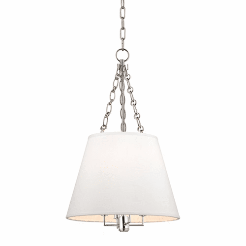 Hudson Valley Burdett 4-LT Pendant - Polished Nickel - 6415-PN