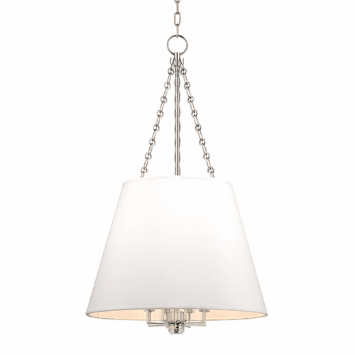 Hudson Valley Burdett 8-LT Pendant - Polished Nickel - 6422-PN