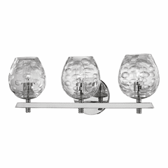 Hudson Valley Burns 3-LT Bath Light Bracket - Polished Nickel - 1253-PN