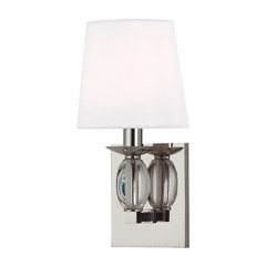 Hudson Valley Cameron 1-LT Wall Sconce - Polished Nickel - 4611-PN