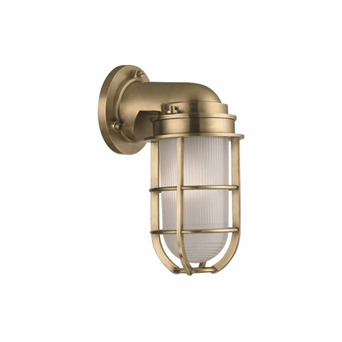 Hudson Valley Carson 1-LT Wall Sconce - Aged Brass - 240-AGB