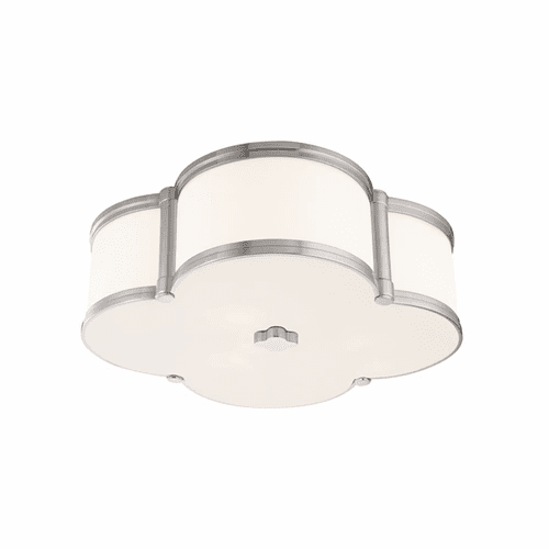 Hudson Valley Chandler 3-LT Flush Mount - Polished Nickel - 1216-PN