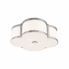 Hudson Valley Chandler 3-LT Flush Mount - Polished Nickel - 1216-PN Hudson Valley Chandler 3-LT Flush Mount - Polished Nickel - 1216-PN