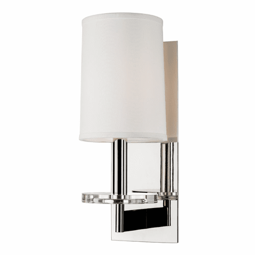 Hudson Valley Chelsea 1-LT Wall Sconce - Polished Nickel - 8801-PN