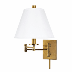 Hudson Valley Claremont 1-LT Wall Sconce - Aged Brass - 7721-AGB-WS