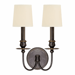 Hudson Valley Cohasset 2-LT Wall Sconce - Old Bronze - 8212-OB