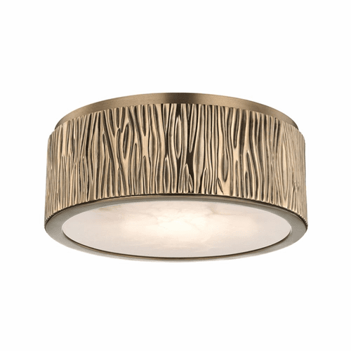 Hudson Valley Crispin Small LED Flush Mount - Aged Brass - 6209-AGB