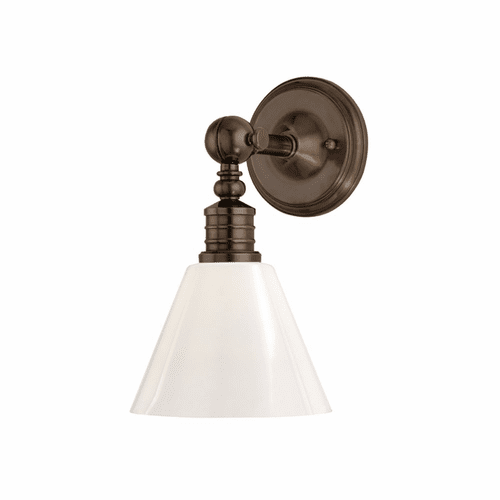 Hudson Valley Darien 1-LT Wall Sconce - Distressed Bronze - 9601-DB