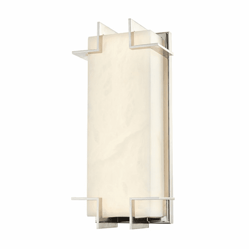 Hudson Valley Delmar LED Wall Sconce - Polished Nickel - 3915-PN