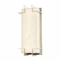 Hudson Valley Delmar LED Wall Sconce - Polished Nickel - 3915-PN