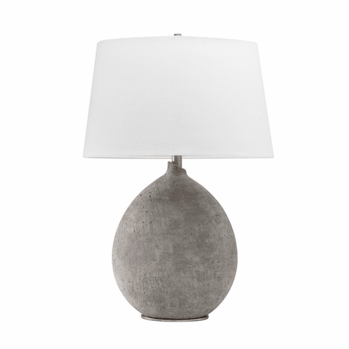 Hudson Valley Denali 1-LT Table Lamp - Gray - L1361-GRY