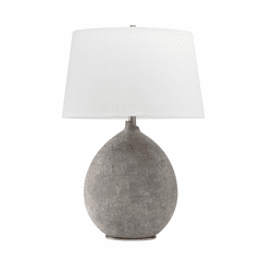 Hudson Valley Denali 1-LT Table Lamp - Gray - L1361-GRY