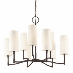 Hudson Valley Dillon 9-LT Chandelier - Old Bronze - 369-OB