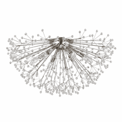 Hudson Valley Dunkirk 6 Light Semi Flush - Polished Nickel - 6028-PN