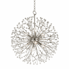 Hudson Valley Dunkirk 8-LT Chandelier - Polished Nickel - 6020-PN