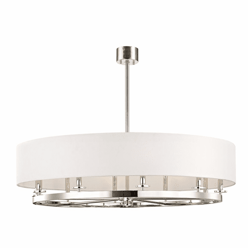 Hudson Valley Durham 10-LT Island Light - Polished Nickel - 6542-PN