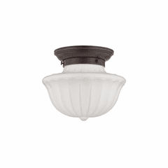 Hudson Valley Dutchess 1-LT Small Flush Mount - Old Bronze - 5009F-OB