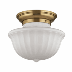 Hudson Valley Dutchess 2-LT Large Flush Mount - Aged Brass - 5015F-AGB