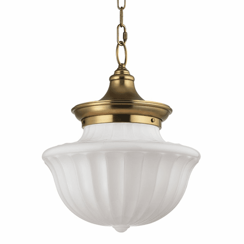 Hudson Valley Dutchess 2-LT Large Pendant - Aged Brass - 5015-AGB
