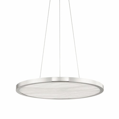 Hudson Valley Eastport 24" 1-LT LED Pendant - Polished Nickel - 6324-PN
