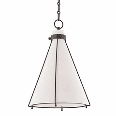 Hudson Valley Eldridge 1-LT Pendant - Old Bronze - 7316-OB