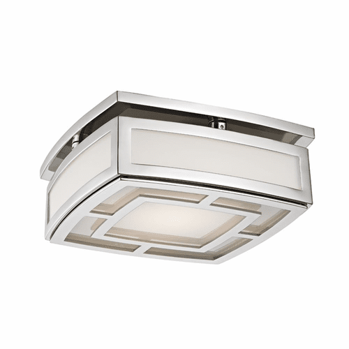 Hudson Valley Elmore Small LED Flush Mount - Polished Nickel - 3710-PN