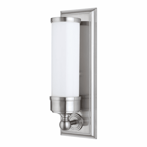 Hudson Valley Everett 1-LT Bath Light Bracket - Satin Nickel - 371-SN