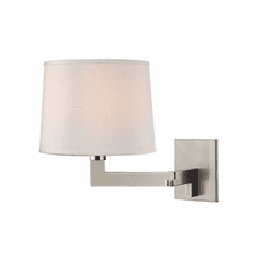 Hudson Valley Fairport 1-LT Wall Sconce - Polished Nickel - 5941-PN