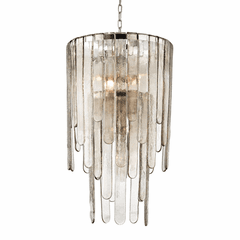 Hudson Valley Fenwater 9-LT Pendant - Polished Nickel - 9418-PN