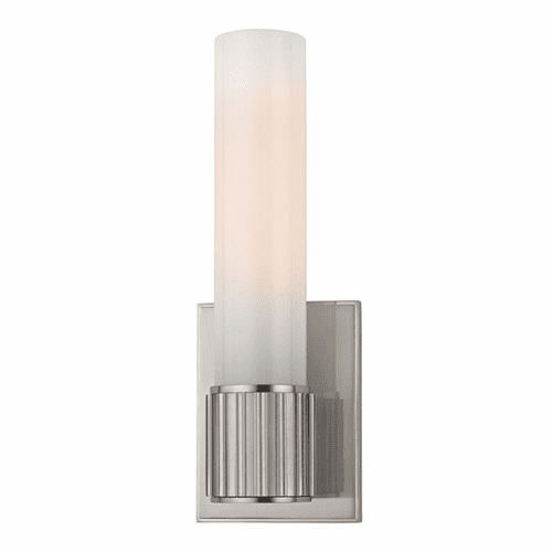 Hudson Valley Fulton 1-LT Wall Sconce - Satin Nickel - 1821-SN