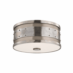 Hudson Valley Gaines 2-LT Flush Mount - Histroic Nickel - 2202-HN