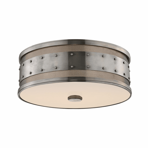 Hudson Valley Gaines 3-LT Flush Mount - Histroic Nickel - 2206-HN