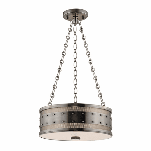 Hudson Valley Gaines 3-LT Pendant - Histroic Nickel - 2216-HN