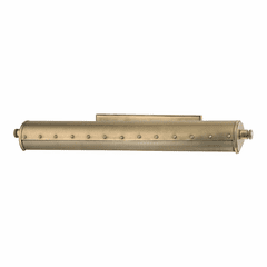 Hudson Valley Gaines 3-LT Picture Light - Aged Brass - 2126-AGB