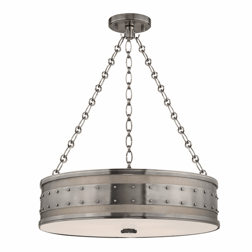 Hudson Valley Gaines 4-LT Pendant - Histroic Nickel - 2222-HN