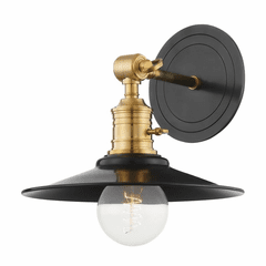 Hudson Valley Garden City 1-LT Wall Sconce - Aged Old Bronze - 8320-AOB