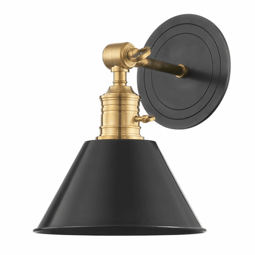 Hudson Valley Garden City 1-LT Wall Sconce - Aged Old Bronze - 8321-AOB