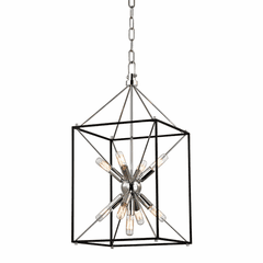 Hudson Valley Glendale 9-LT Pendant - Polished Nickel - 8912-PN