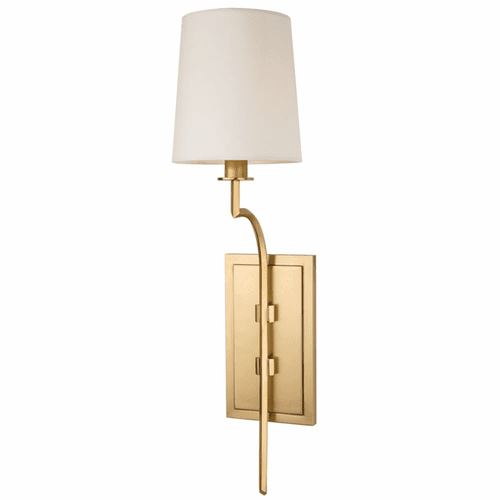 Hudson Valley Glenford 1-LT Wall Sconce - Aged Brass - 3111-AGB