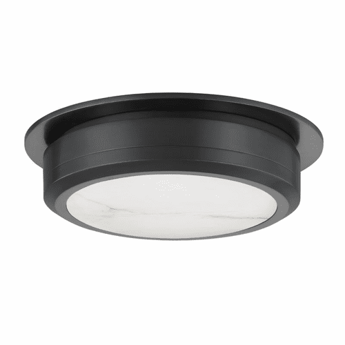 Hudson Valley Greenport Medium 1-LT Flush Mount - Old Bronze - 8014-OB