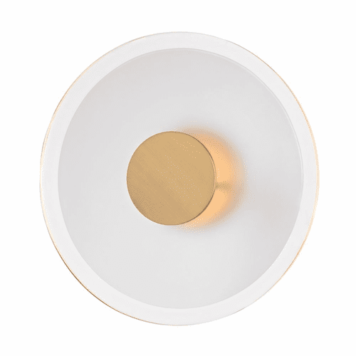 Hudson Valley Guthrie LED Wall Sconce - Aged Brass - 1213-AGB