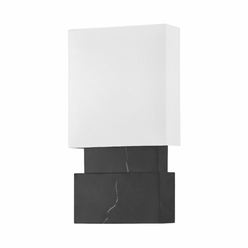 Hudson Valley Haight 2 Light Wall Sconce - Black Marble - 3652-BM